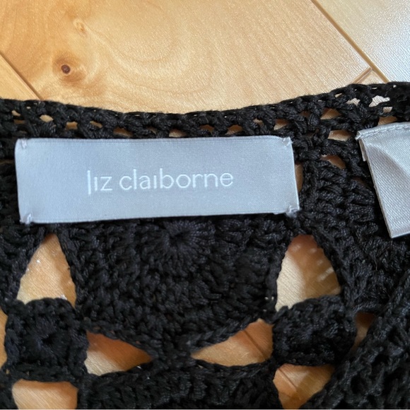 Bundle - The Gap 100% Cotton Shirt + Liz Claiborne 100% Cotton Crocheted… - Picture 4 of 14
